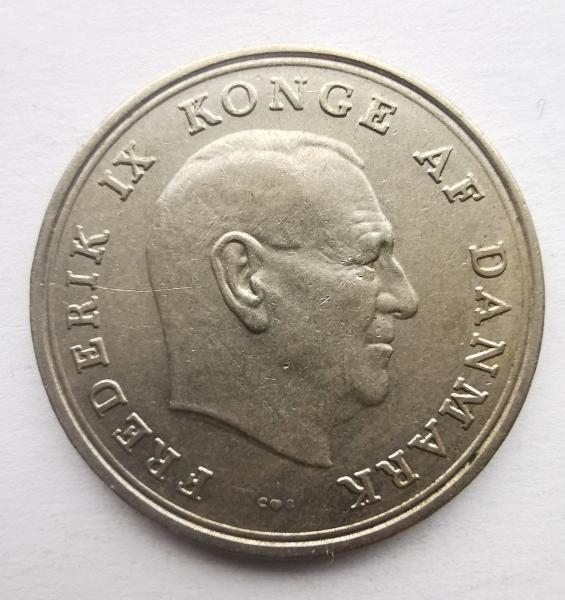 Danija 1 krona 1963