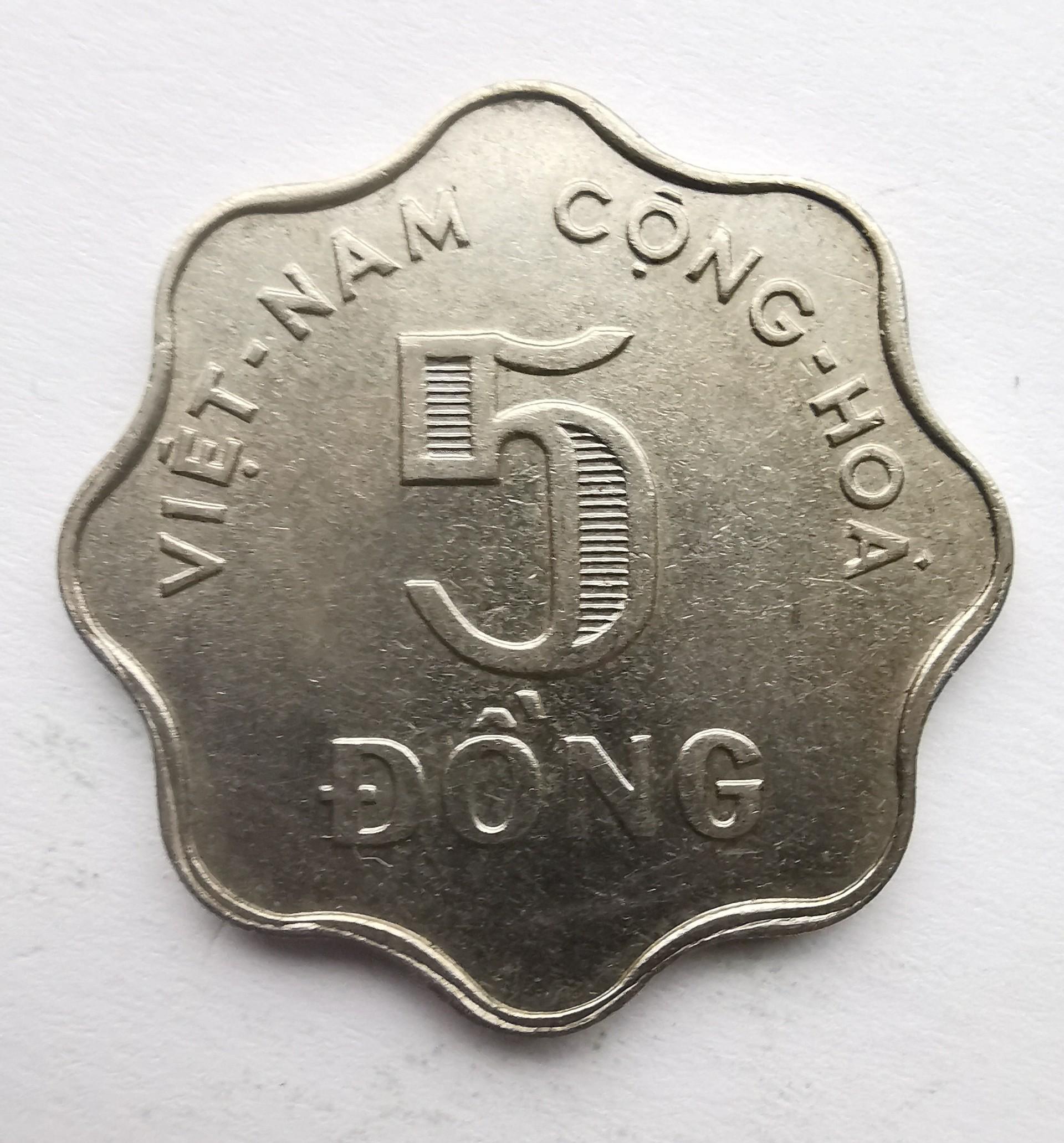 Vietnamas 5 dong 1966