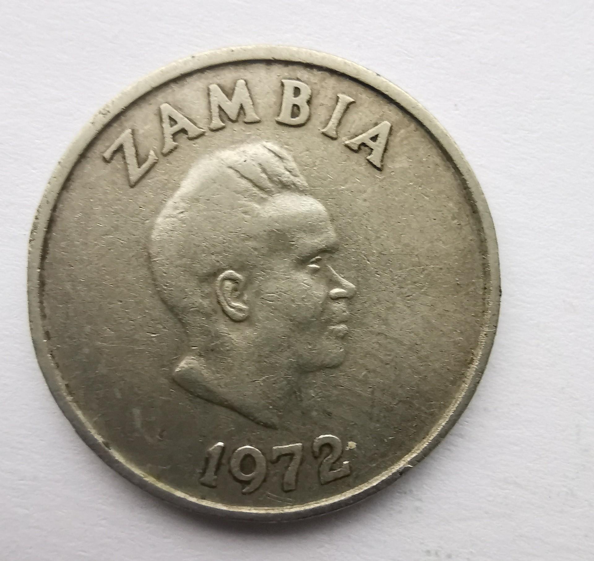 Zambija 5 ngvee 1972