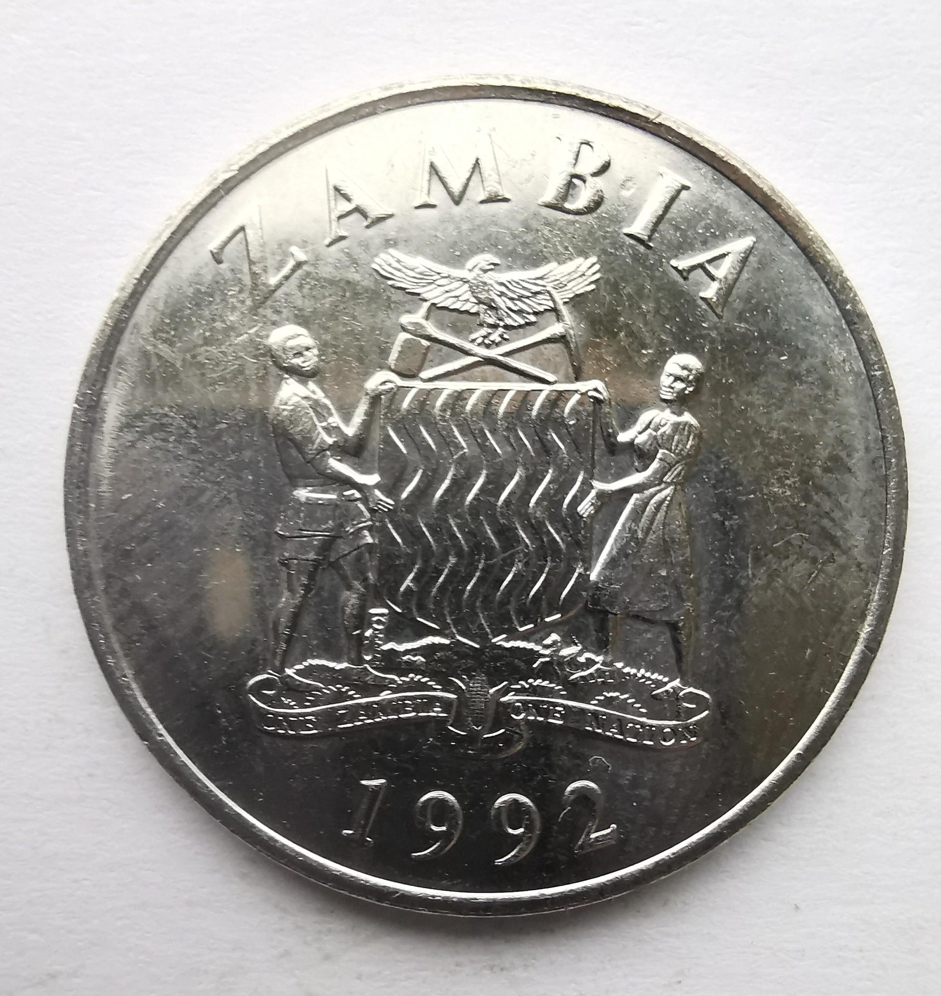 Zambija 50 ngvee 1992