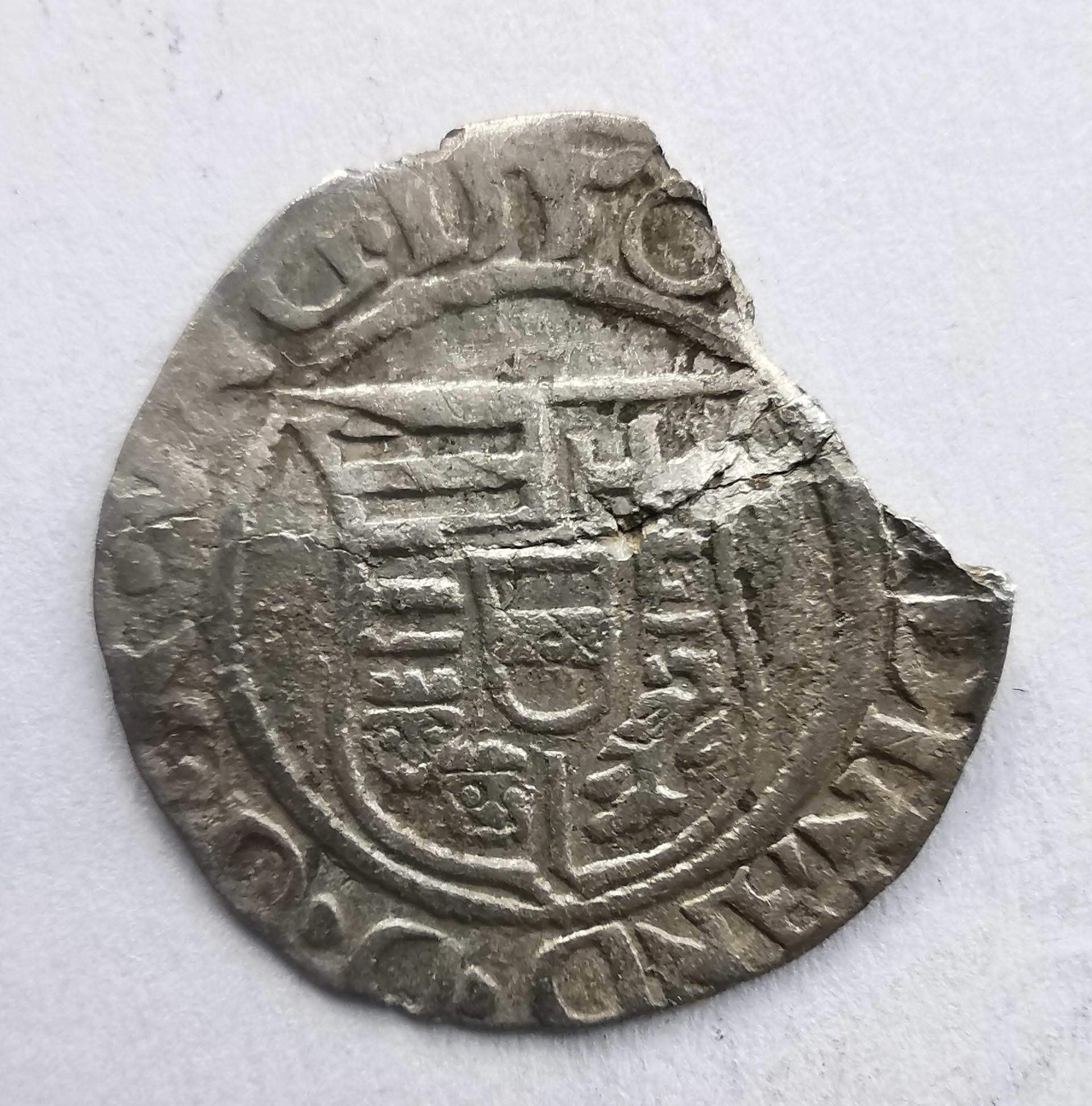 Vengrijos denaras 1550