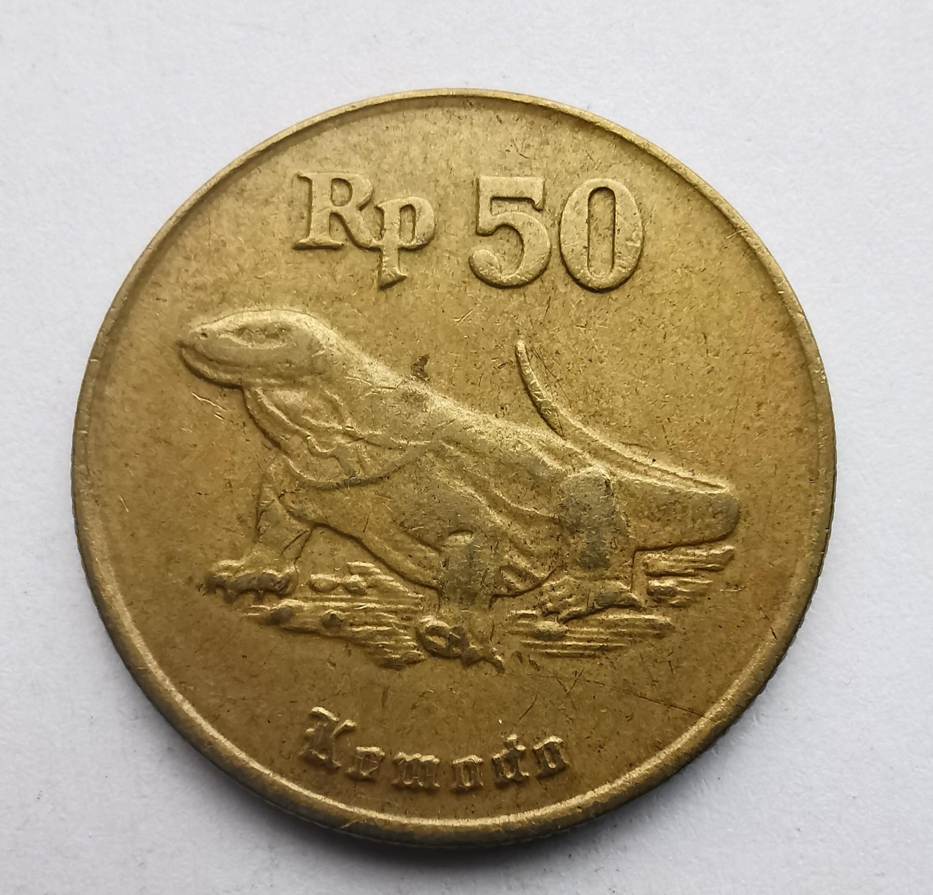 Indonezija 50 rupijų 1995