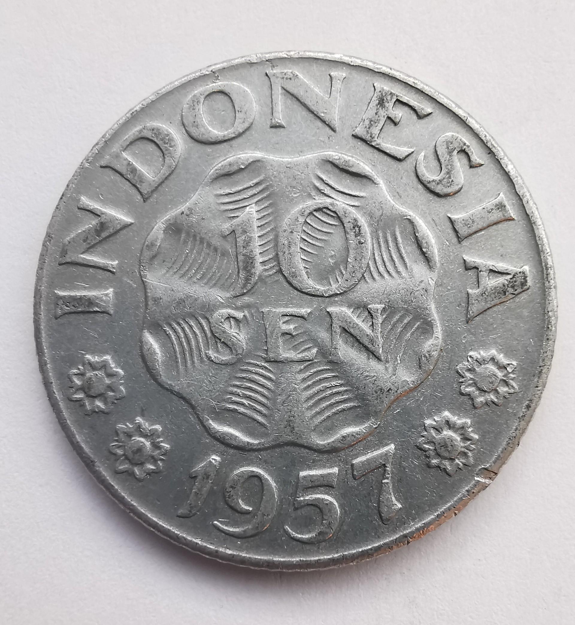 Indonezija 10 sen 1957