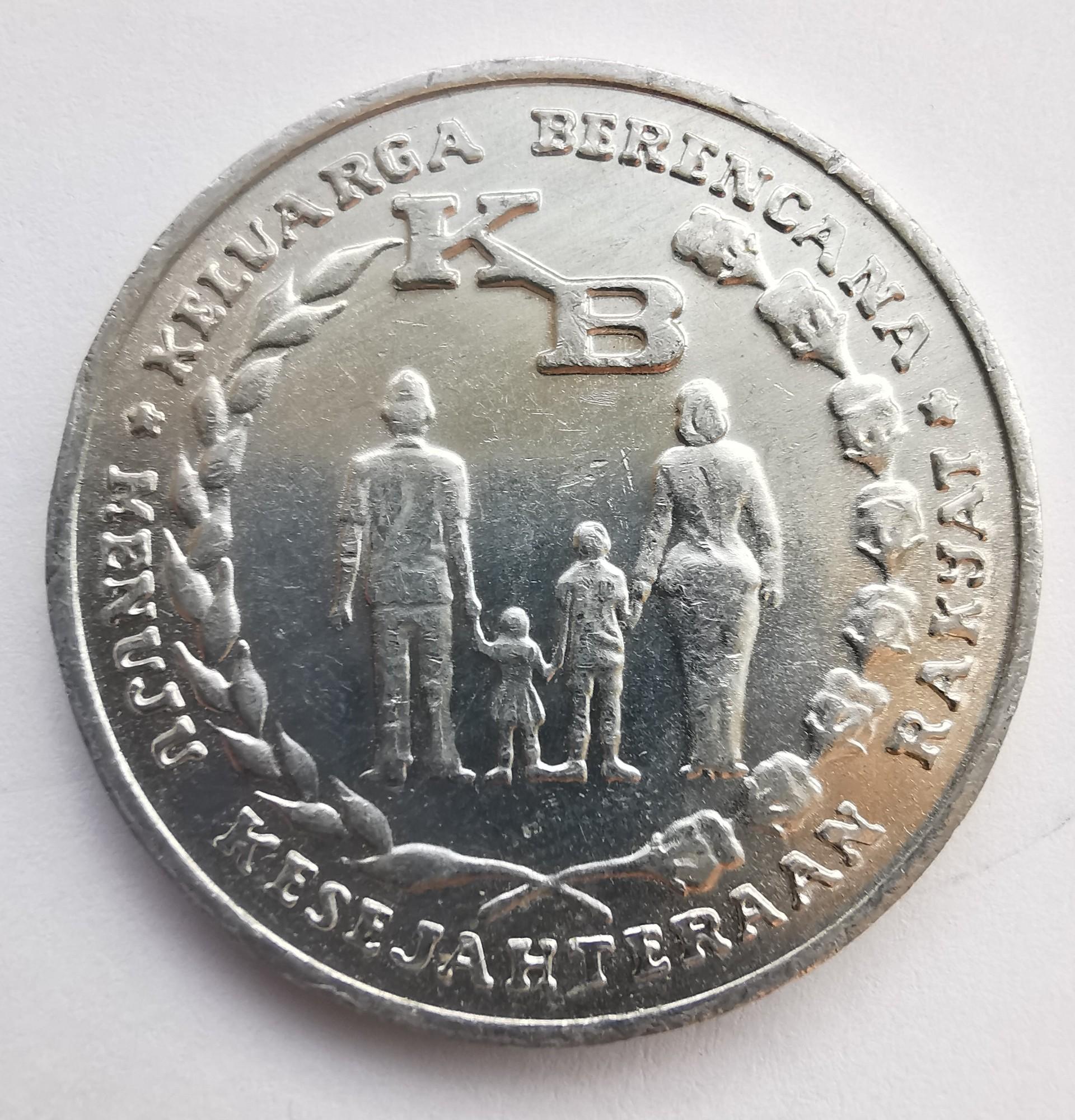 Indonezija 5 rupijos 1974