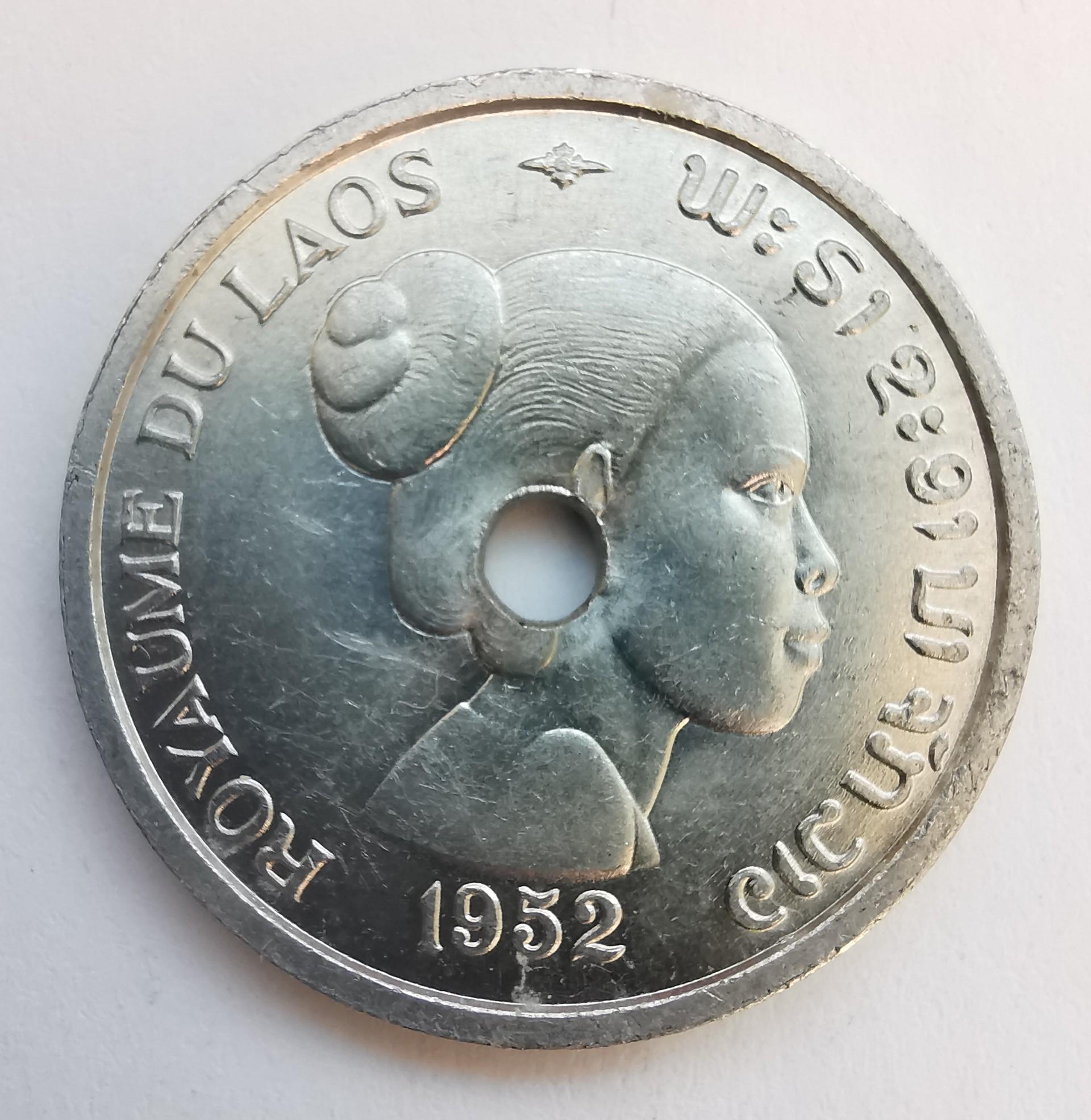 Laosas 10 c 1952