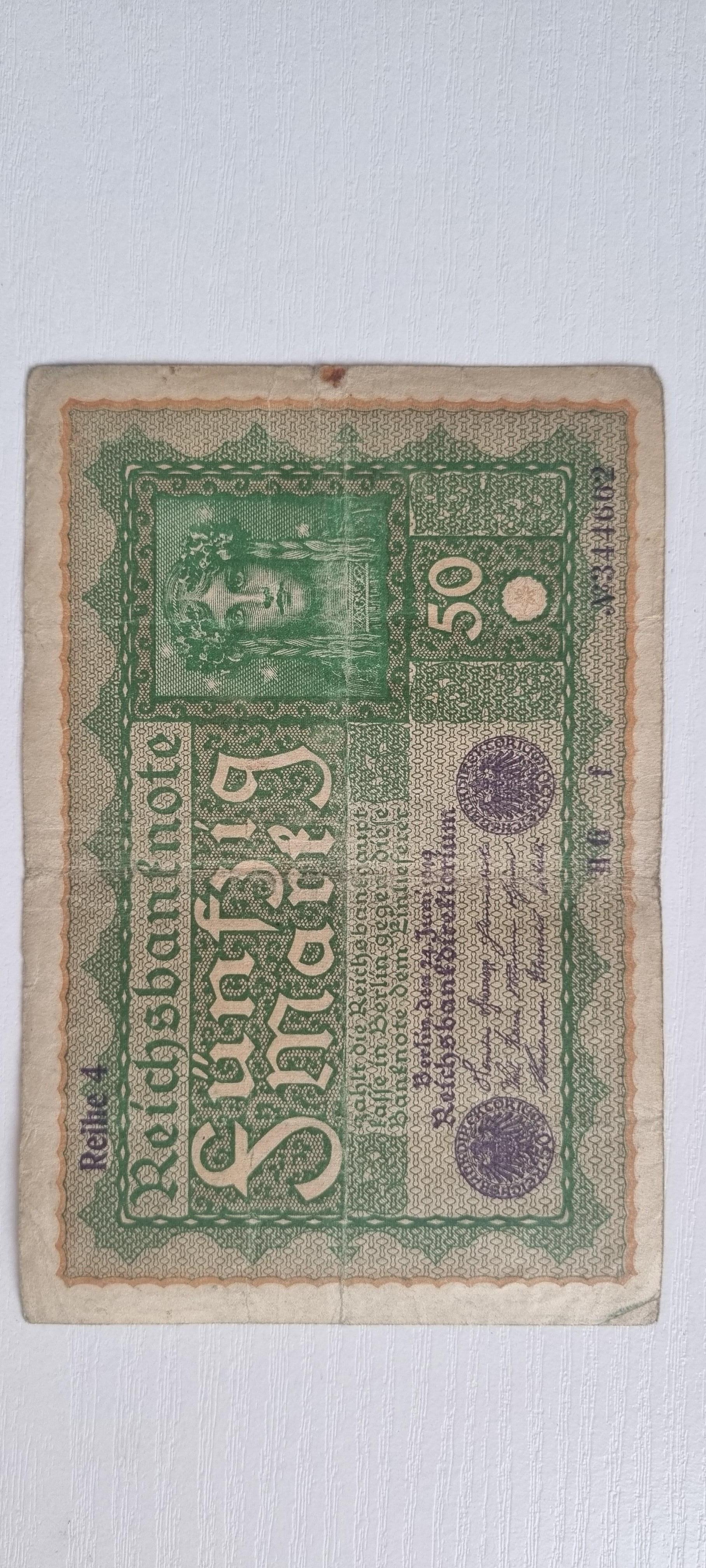 50 Reichsmark 1919