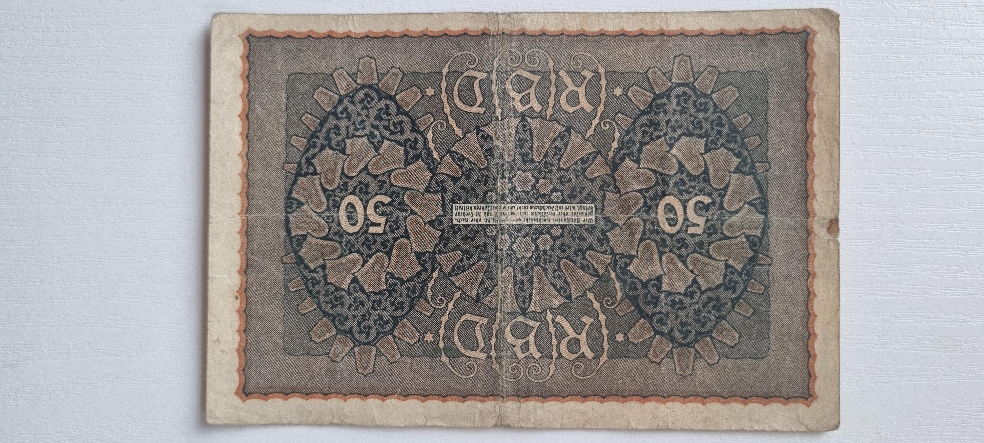 50 Reichsmark 1919