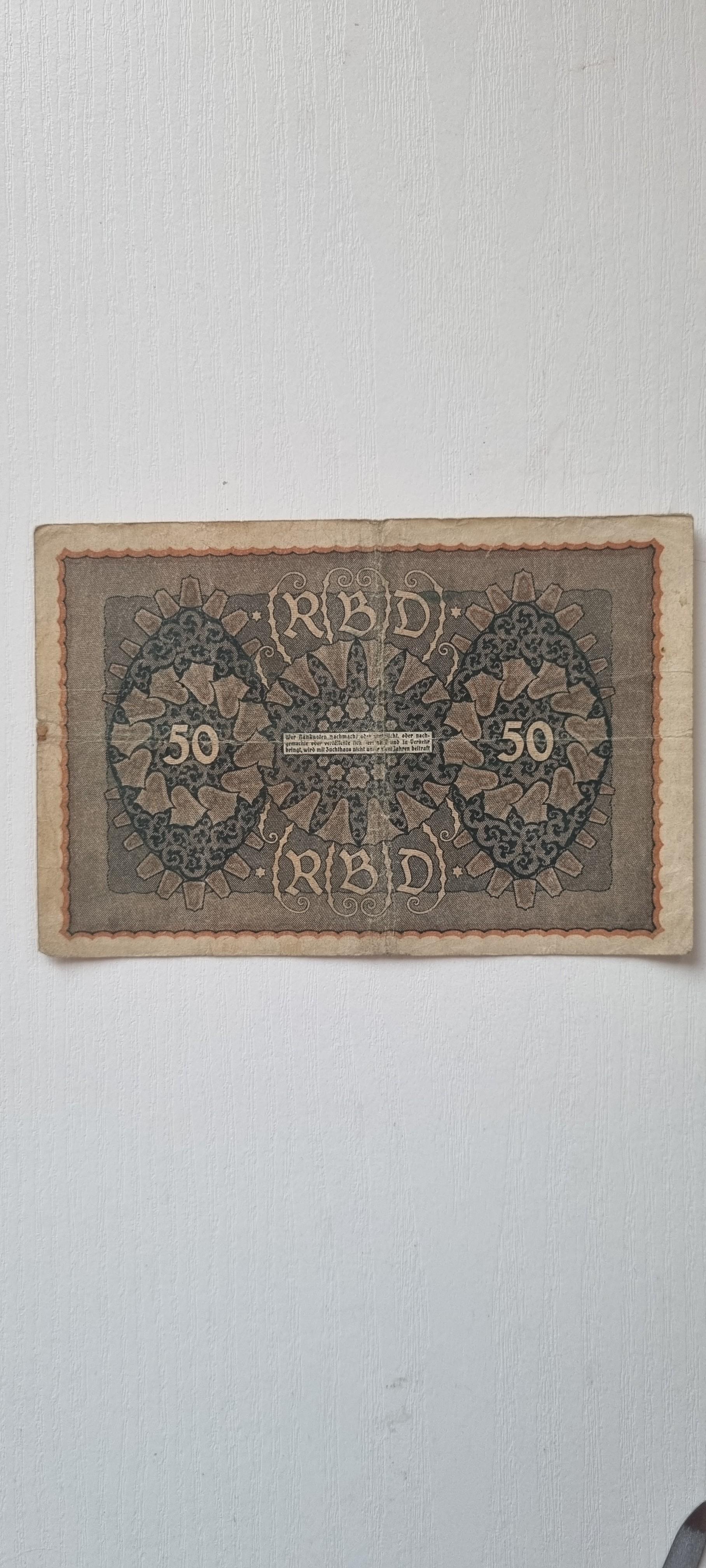 50 Reichsmark 1919