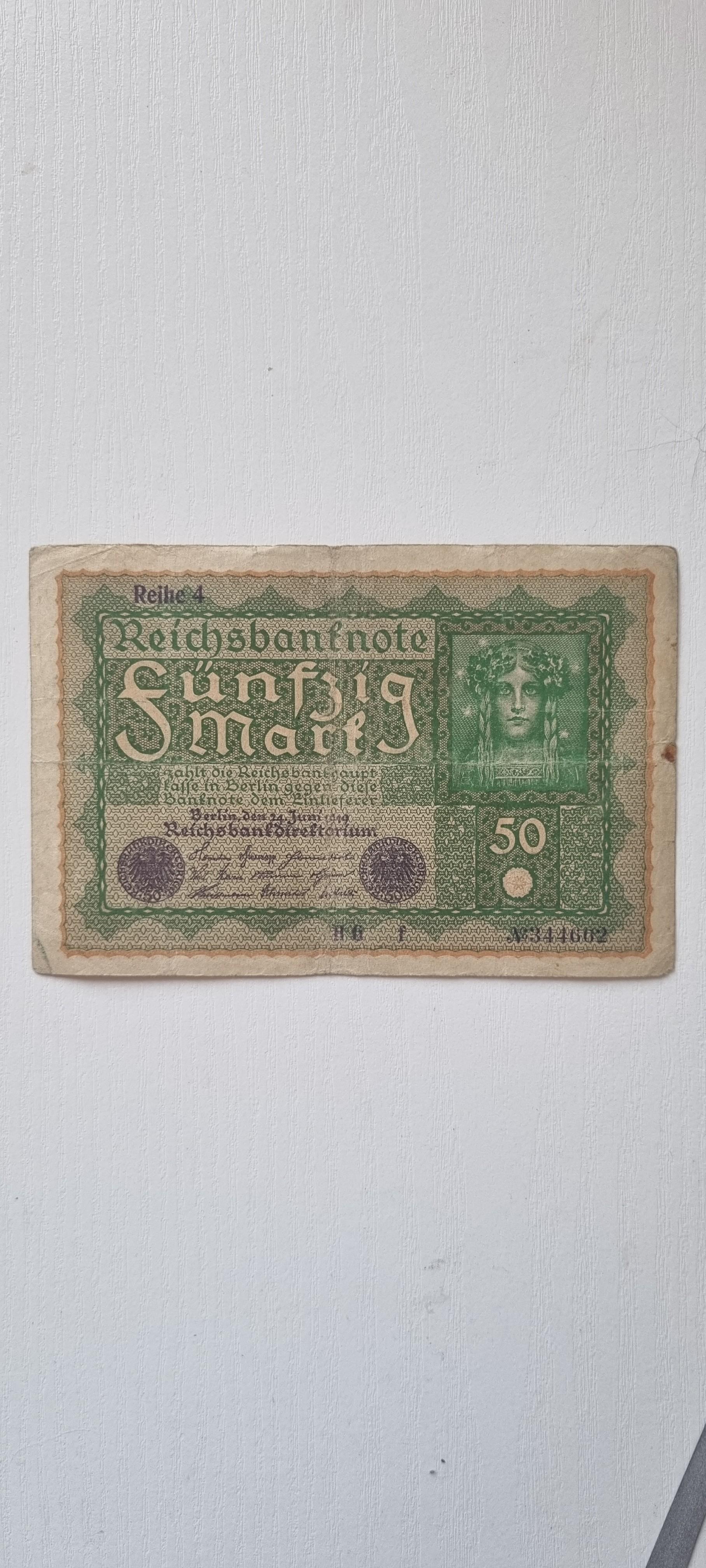 50 Reichsmark 1919