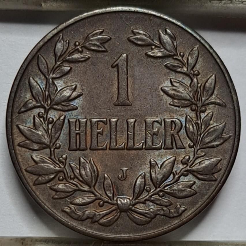 Vokietijos Rytų Afrika 1 heleris 1905 KM#7 (6748)