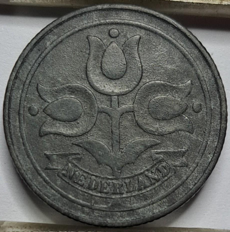 Nyderlandai 10 centų 1941 KM#173 (7838)