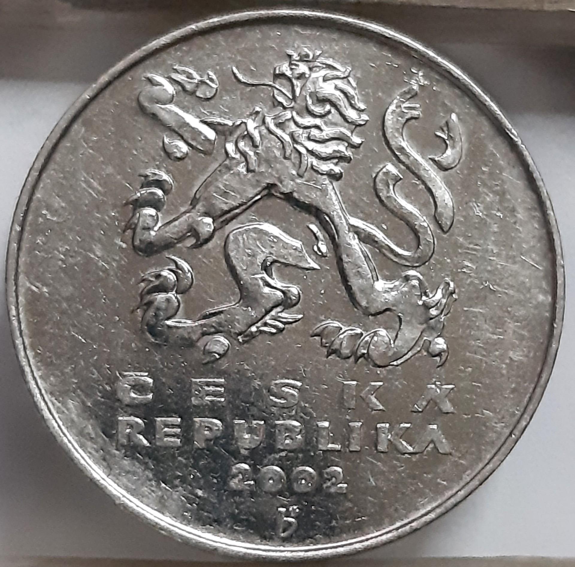 Čekija 5 kronos 2002 KM#8 (7849)