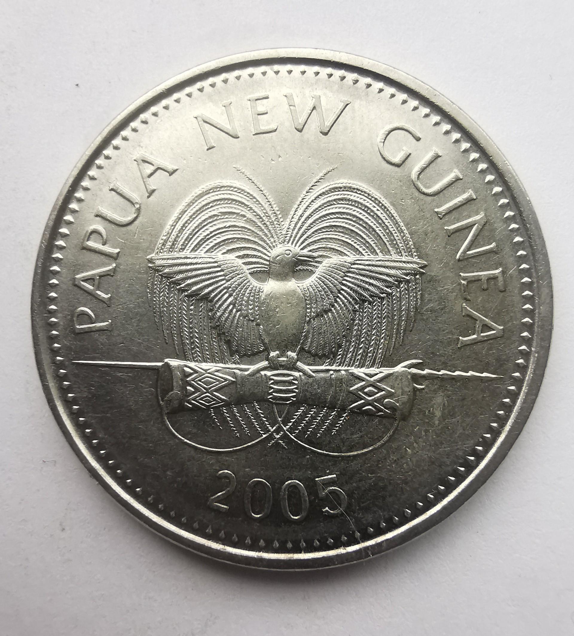 Papua Naujoji Gvinėja 20 toea 2005