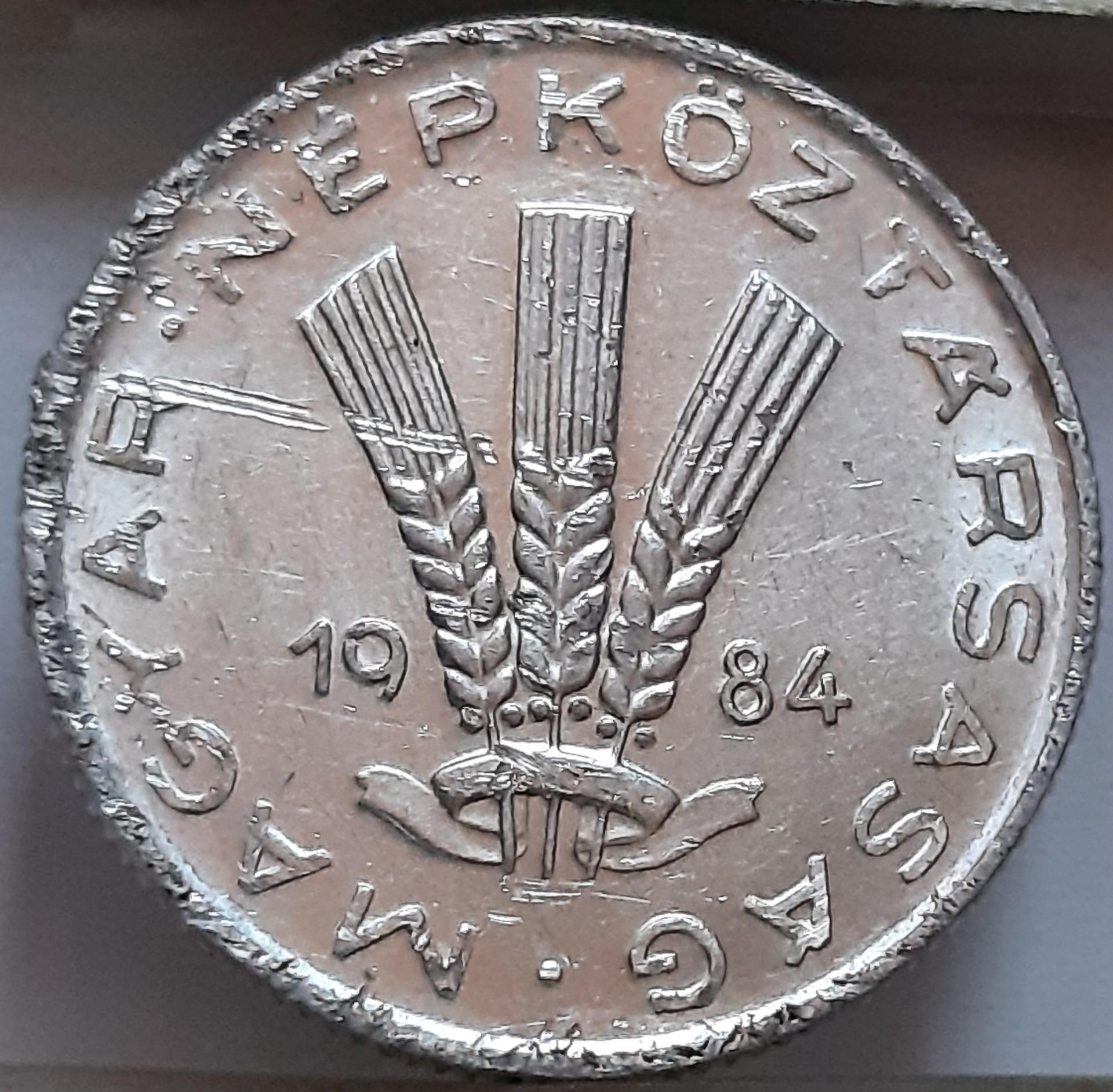 Vengrija 20 filerių 1984 KM#573 (7858)