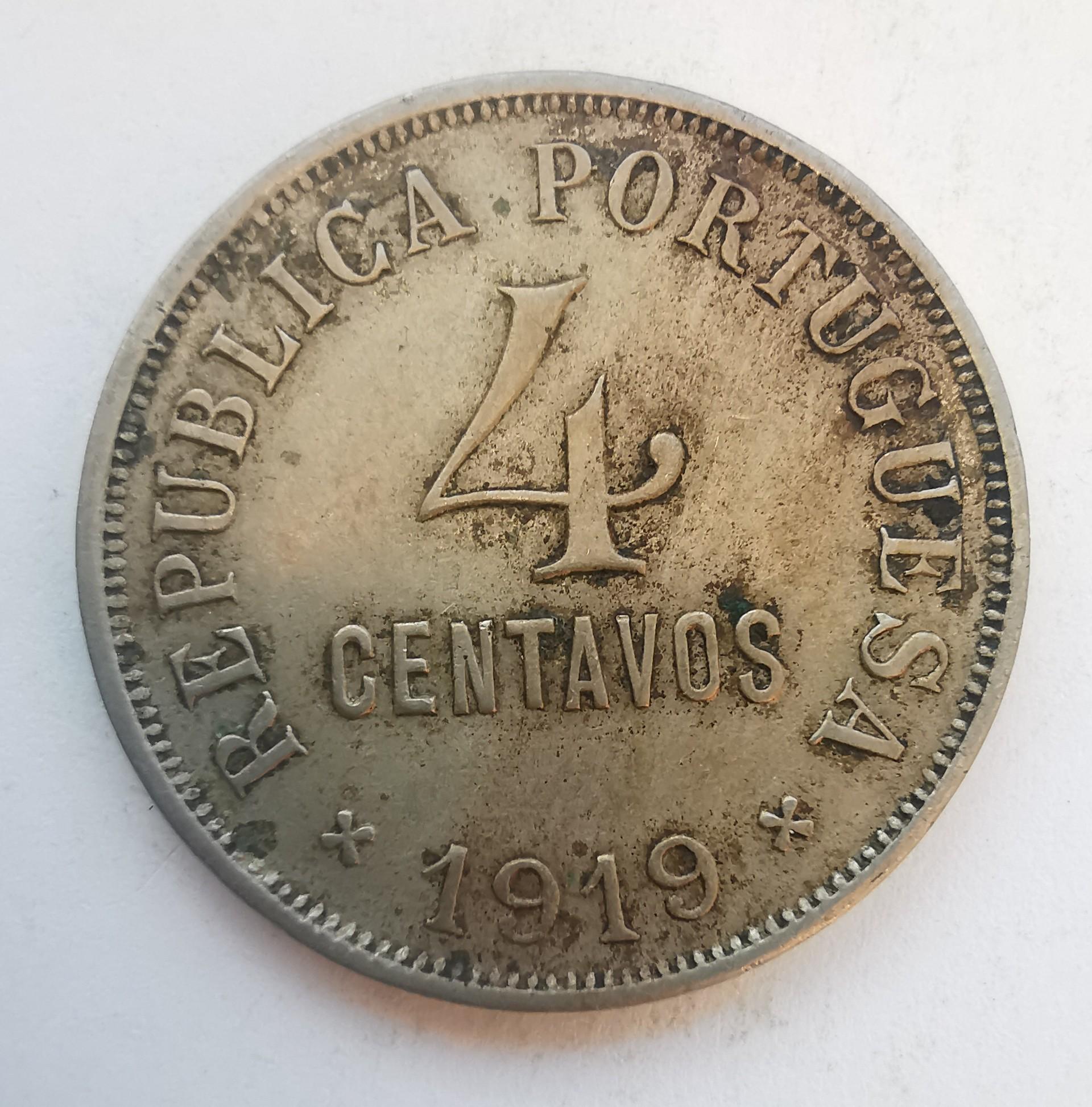 Portugalija 4 c 1919