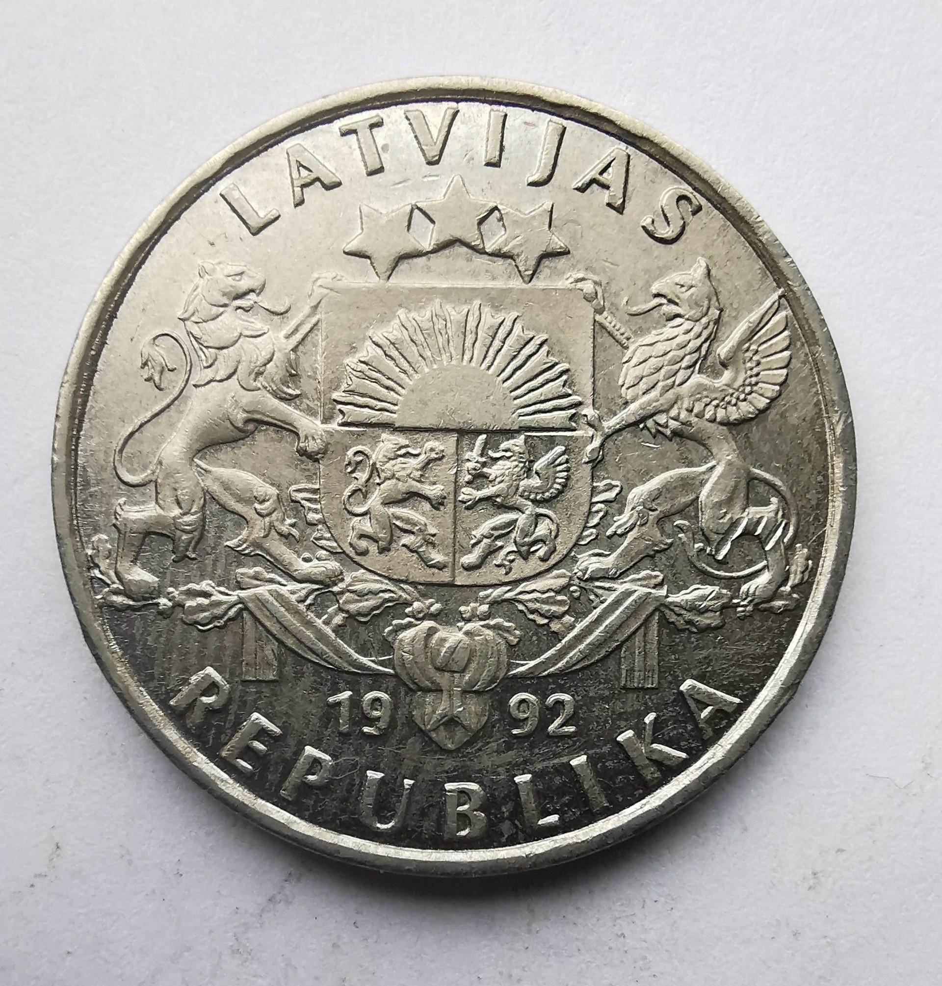 Latvija 1 latas 1992