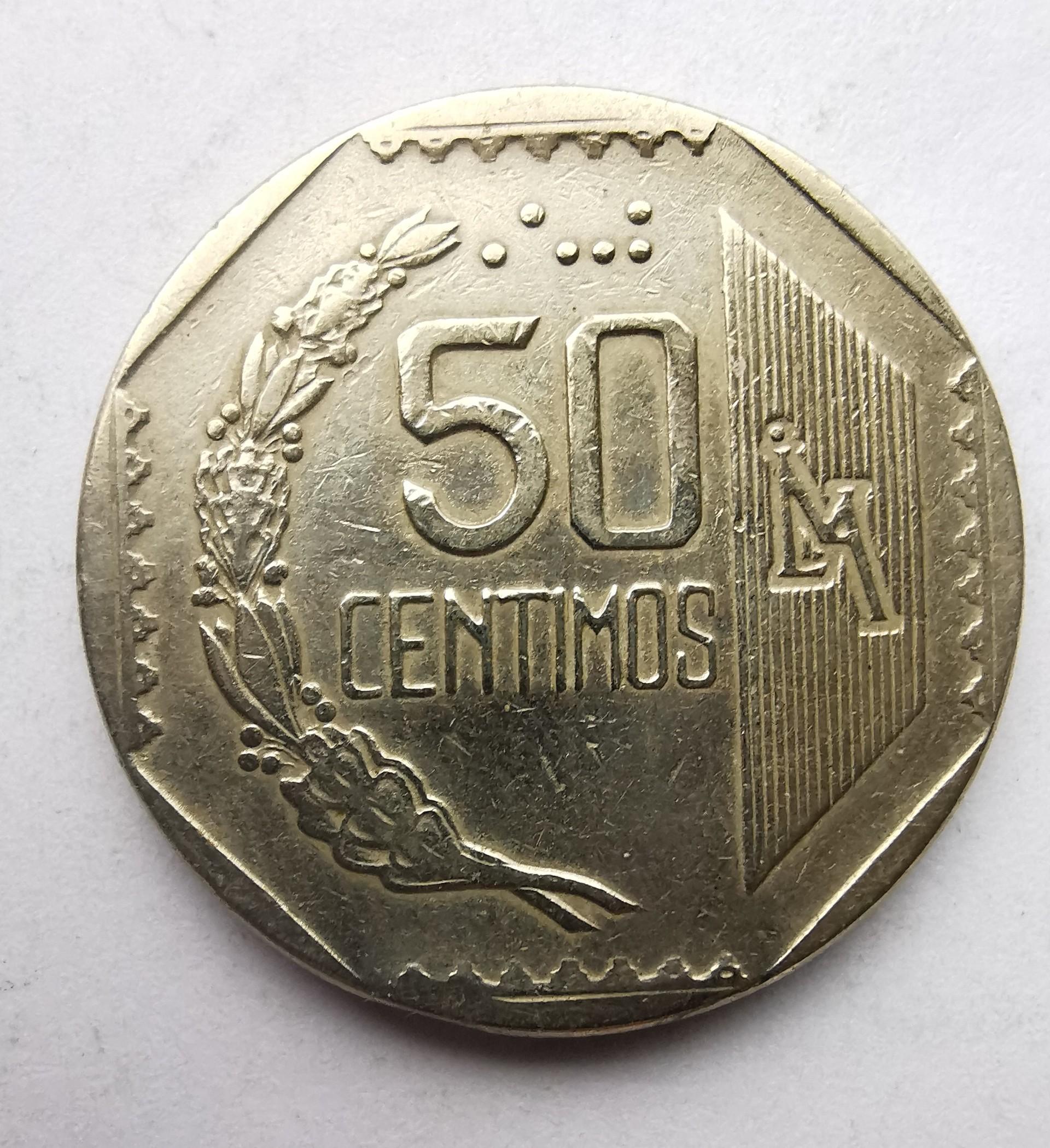 Peru 50 c 1991