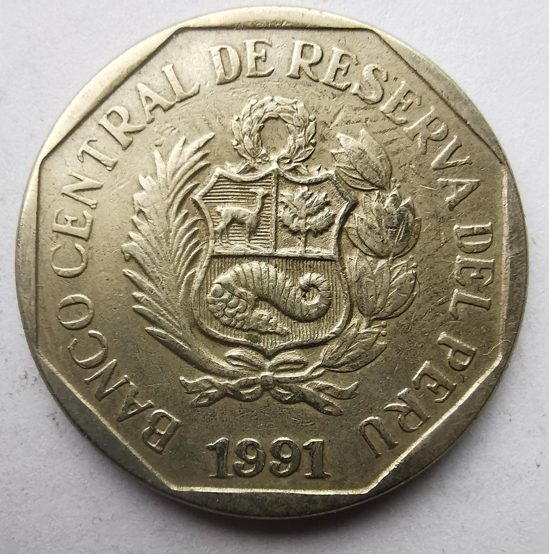 Peru 50 c 1991