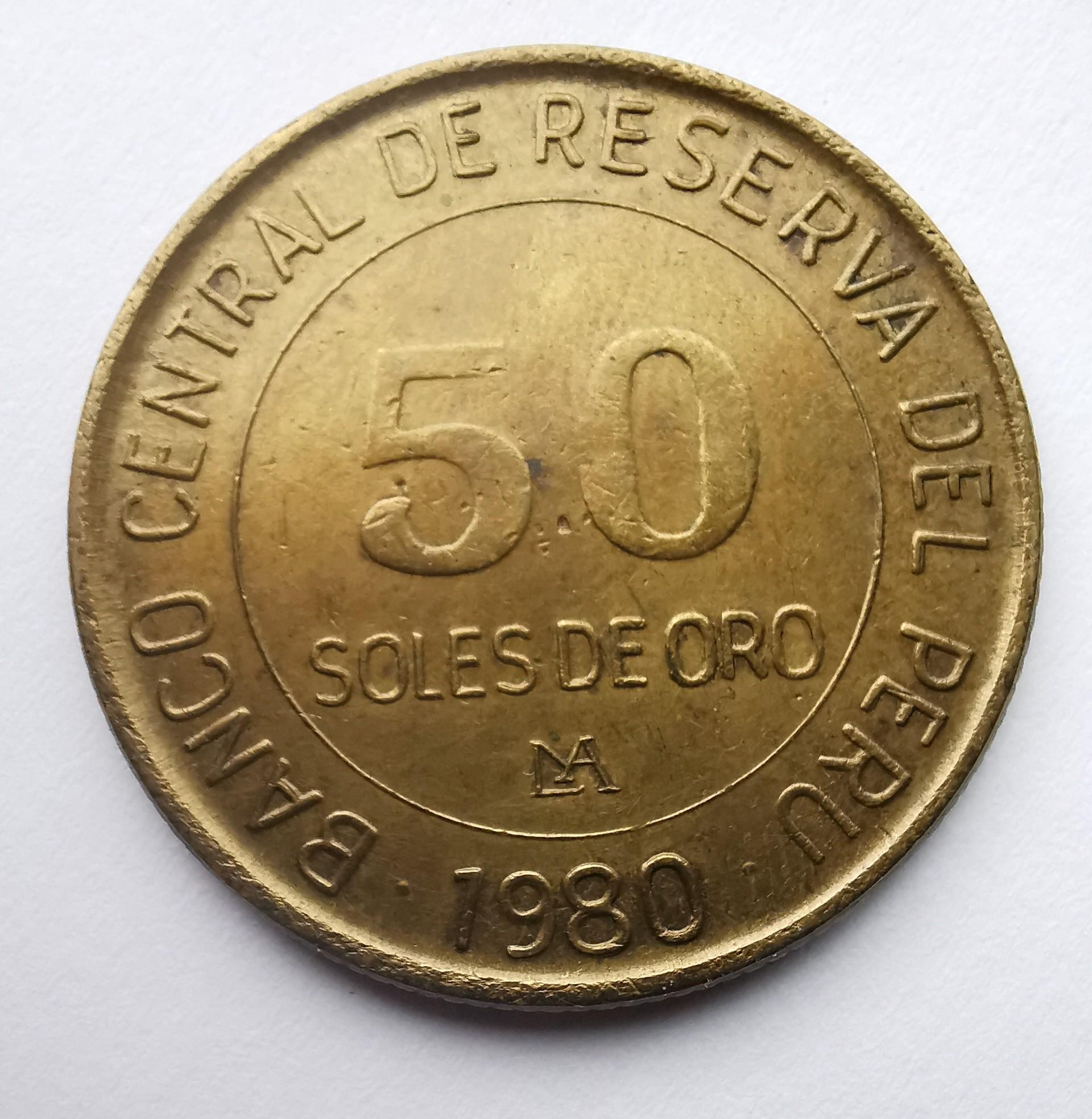 Peru 50 c 1980