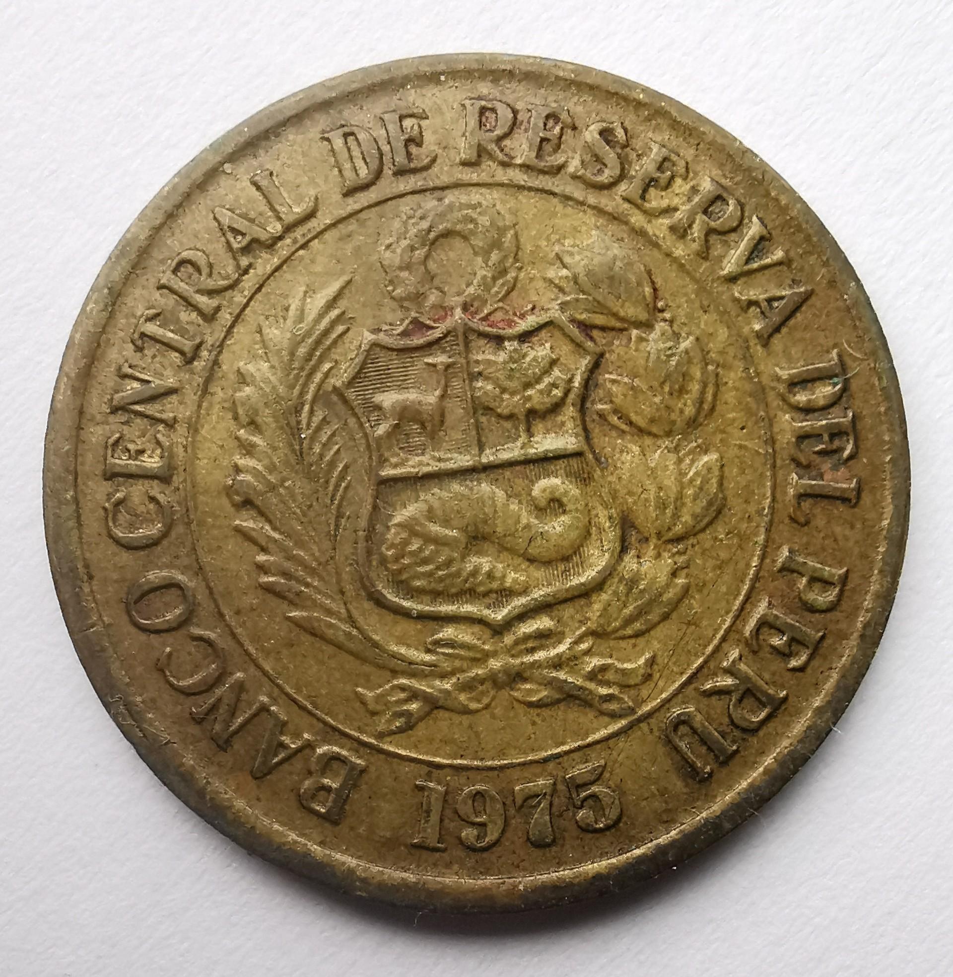 Peru 1 sol 1975