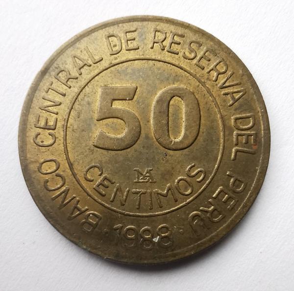 Peru 50 c 1988