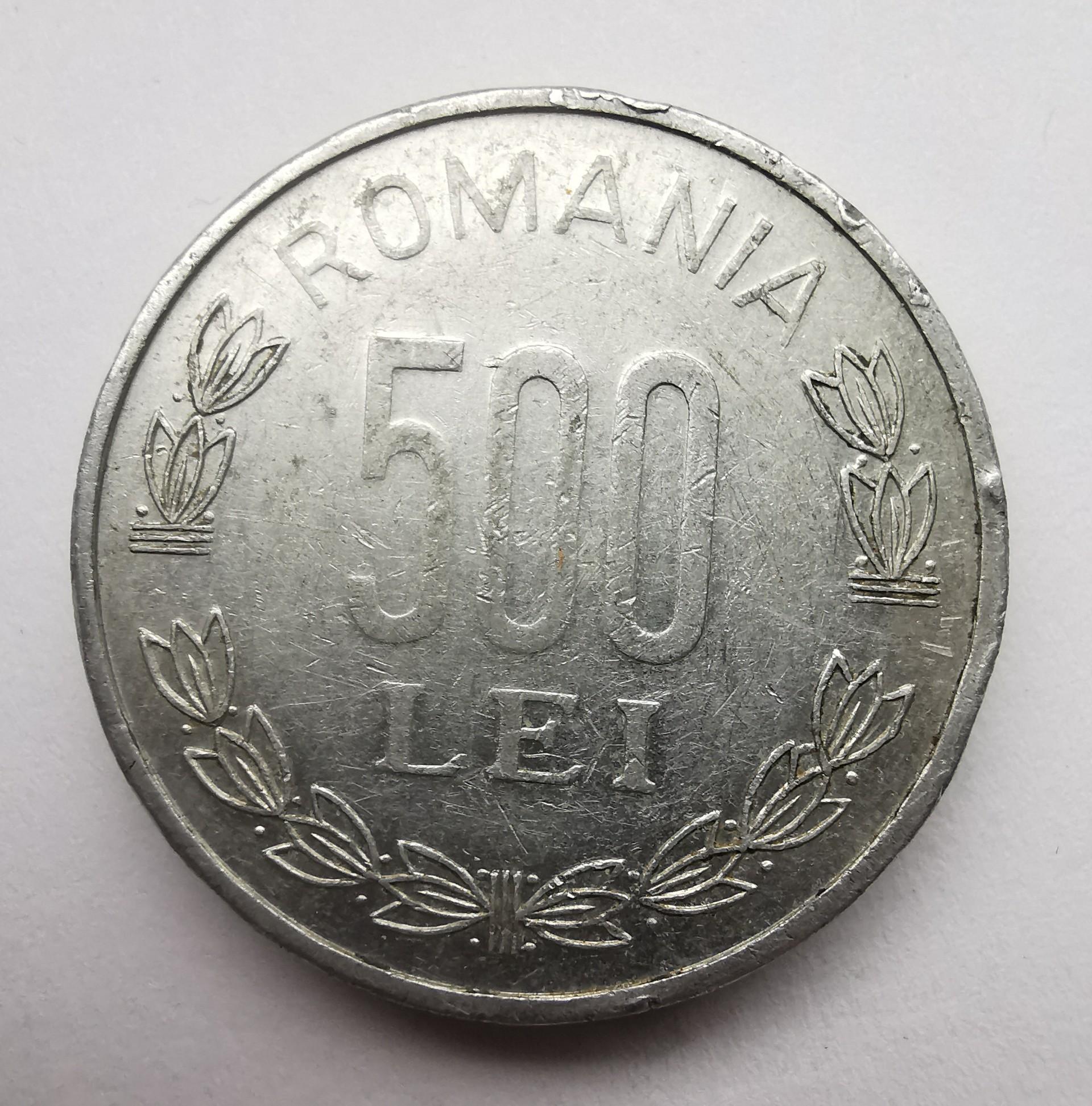 Rumunija 500 lei 1999