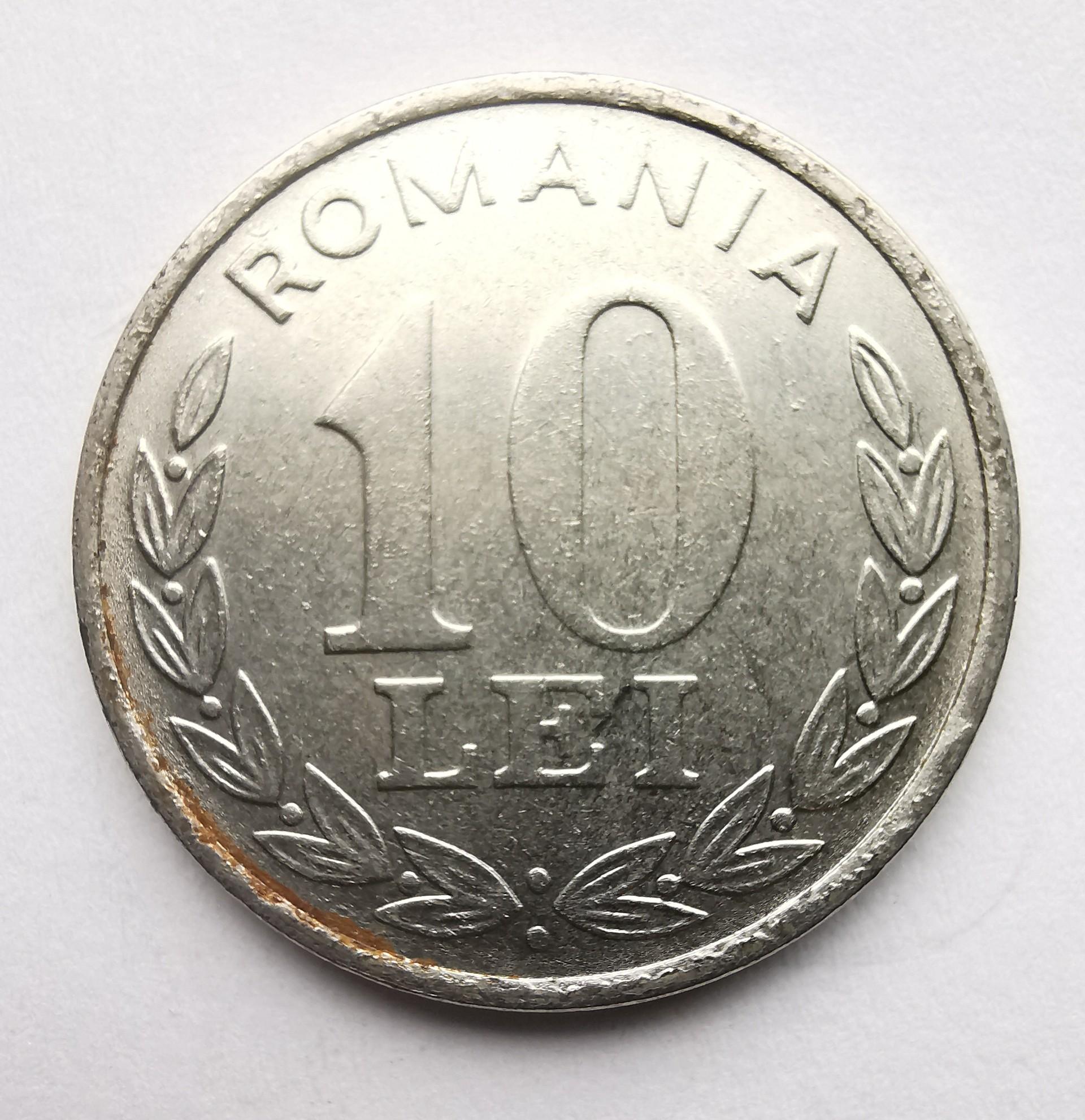 Rumunija 10 lei 1995 