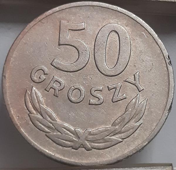 Lenkija 50 grašių 1949 Y#44 (7877)