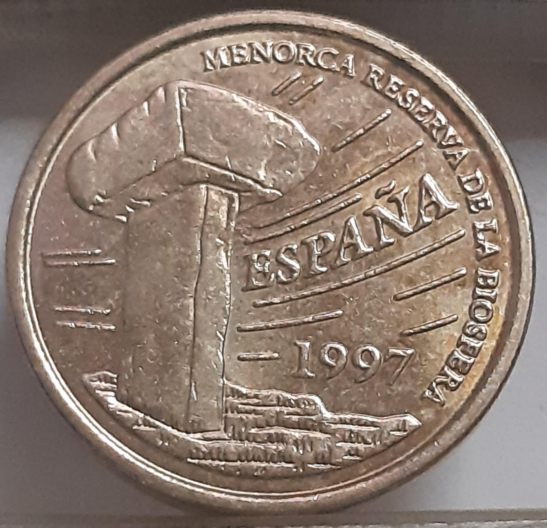 Ispanija 5 pesetos 1997 KM#981 (7882)