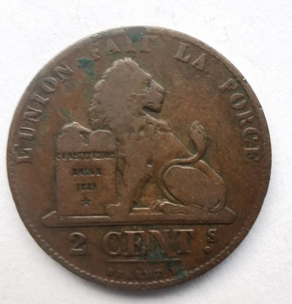 Belgija 2 c 1863