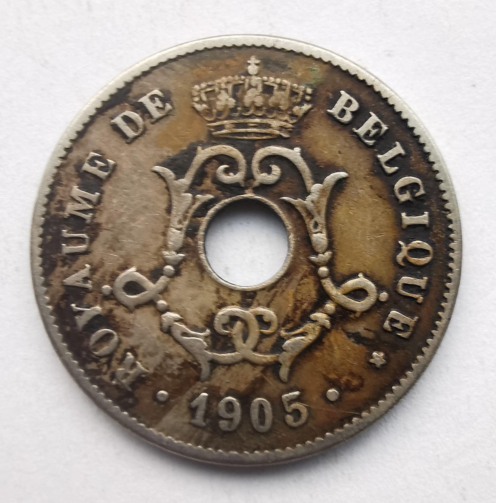 Belgija 10 c 1905.