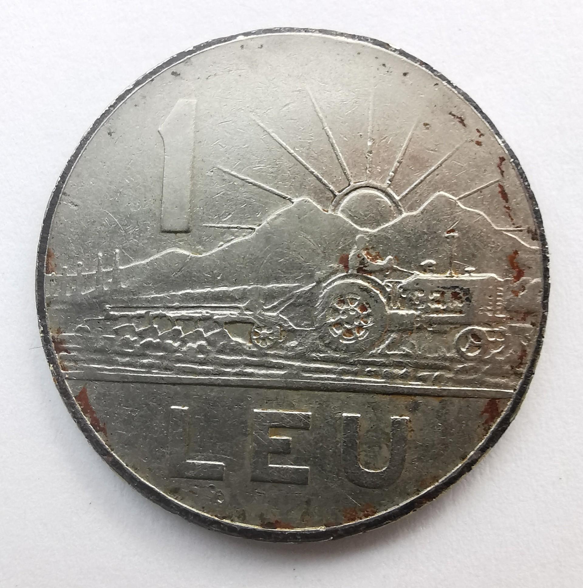 Rumunija 1 leu 1966