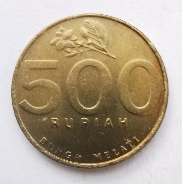 Indonezija 500 rupijų 1997