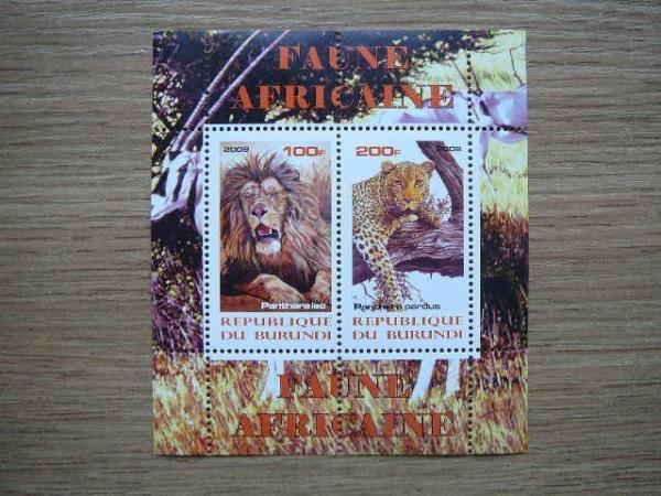 g049a Liutas Pantera Kates laukines 2009 svarus MNH