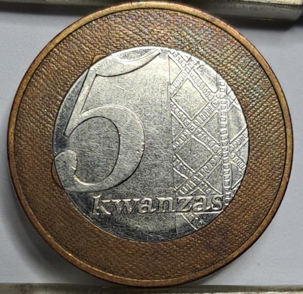 Angola 5 kvanzos 2012 KM#109 (7905)