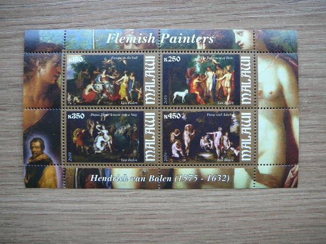 g159a Daile H. van Balenas Malavis 2010 svarus MNH