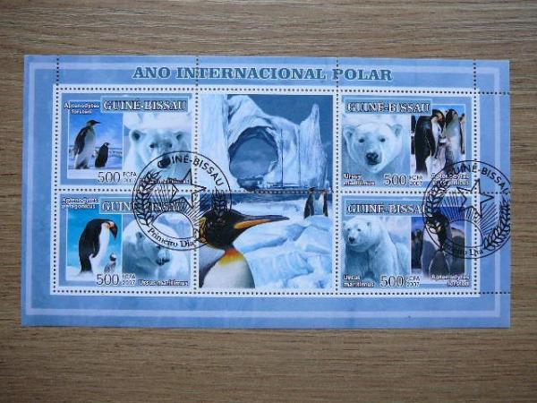Bissau Gv. 2007 Pingvinai Meskos antsp. #570