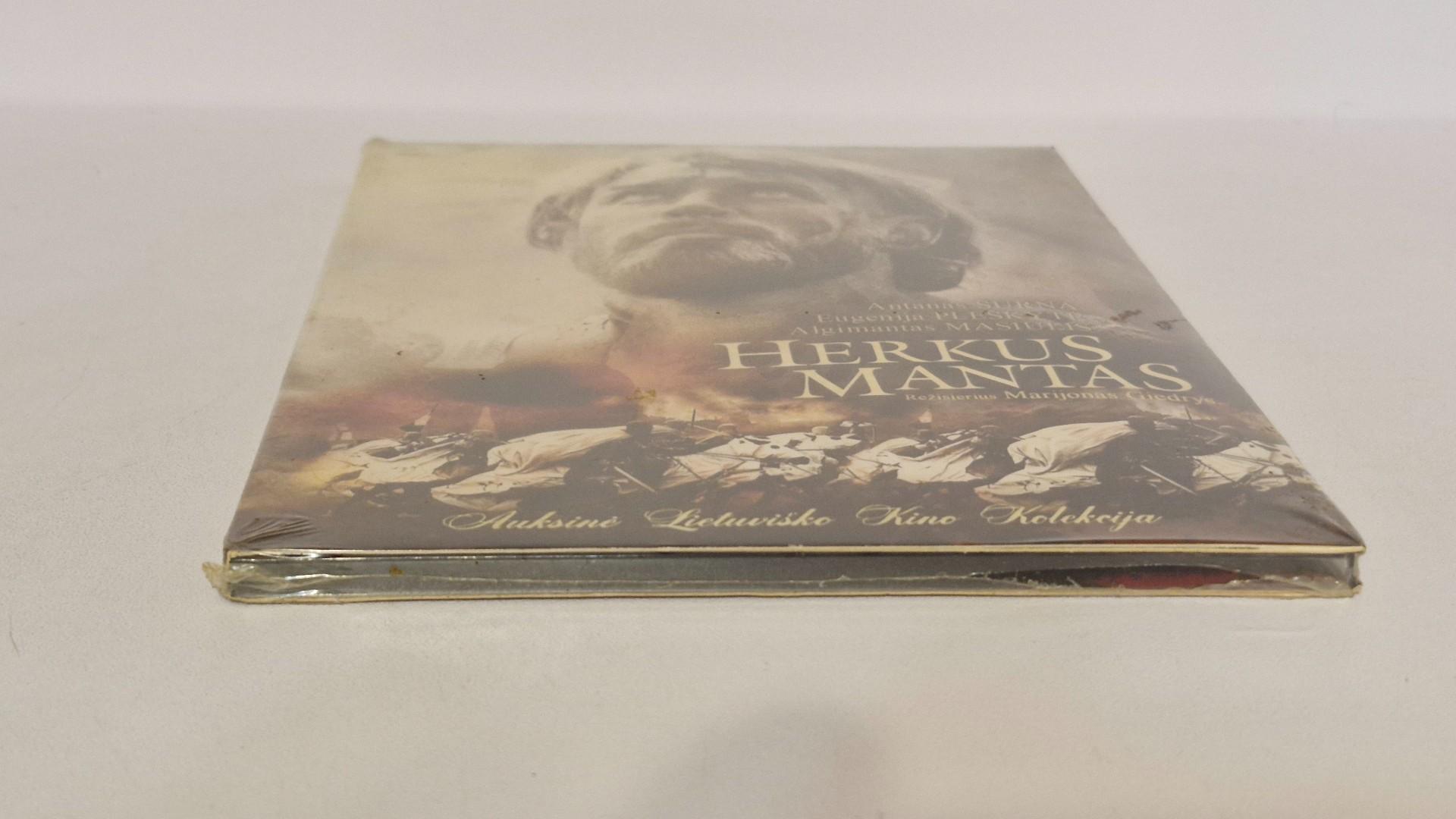 Dvd filmas Herkus Mantas originalioje pakuotėjė