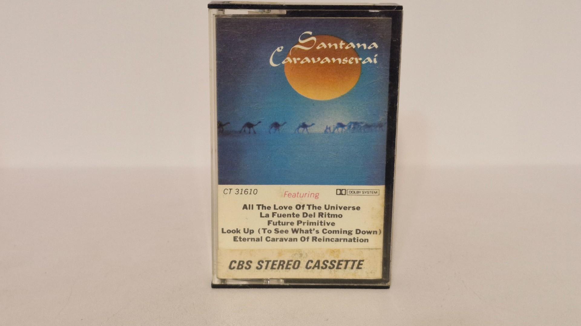 Originali audio kasetė Santana ‎– Caravanserai