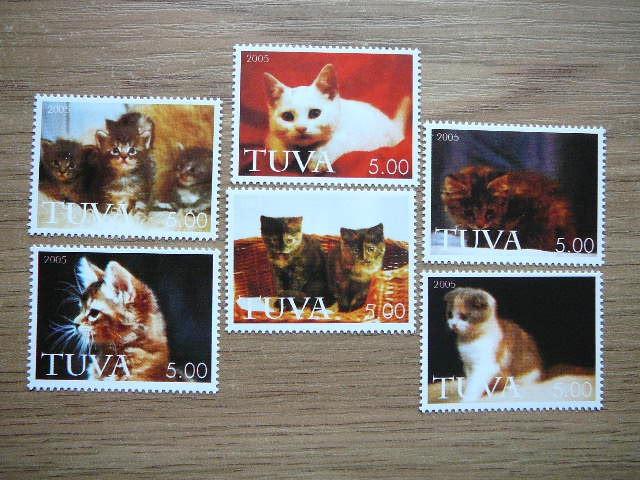 (R)Tuva 2005 Kates svarus MNH #77