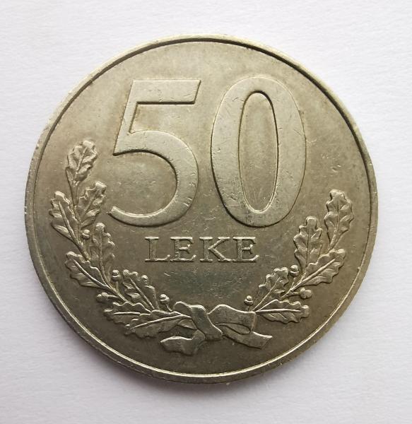 Albanija 50 leke 2000