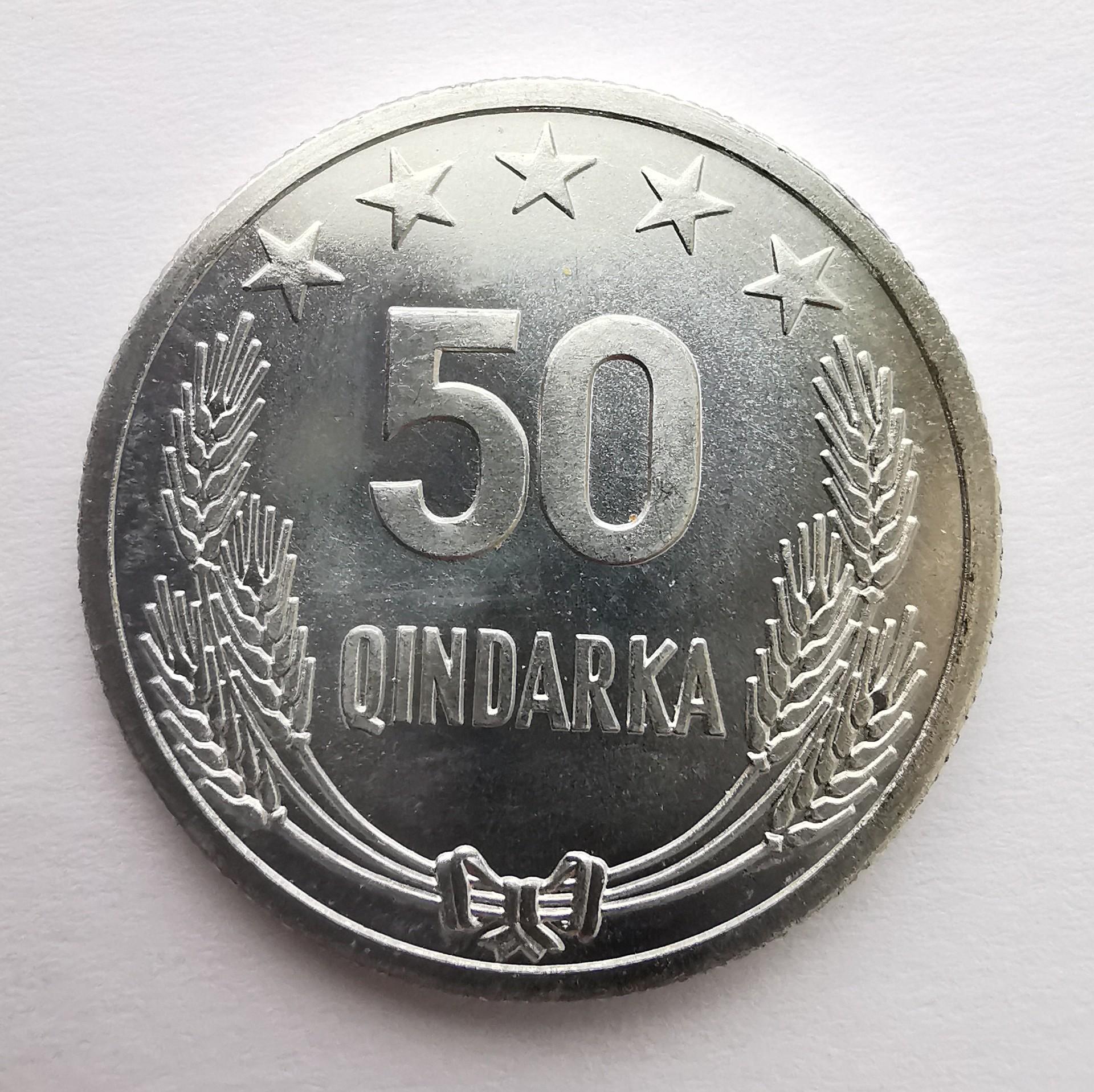 Albanija 50 qindarka 1964