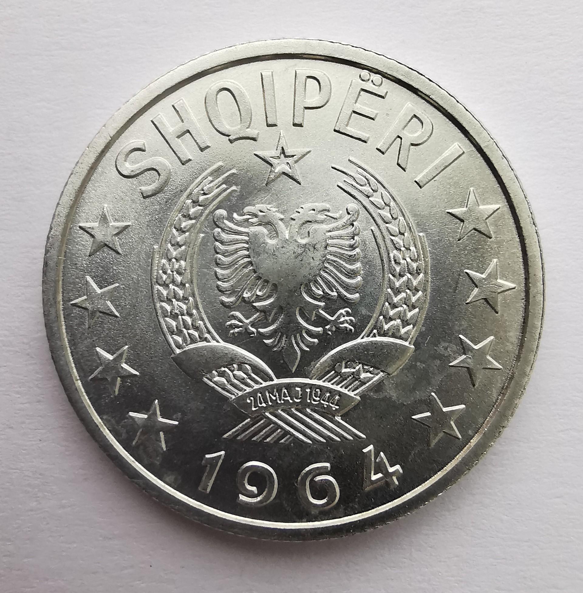 Albanija 50 qindarka 1964