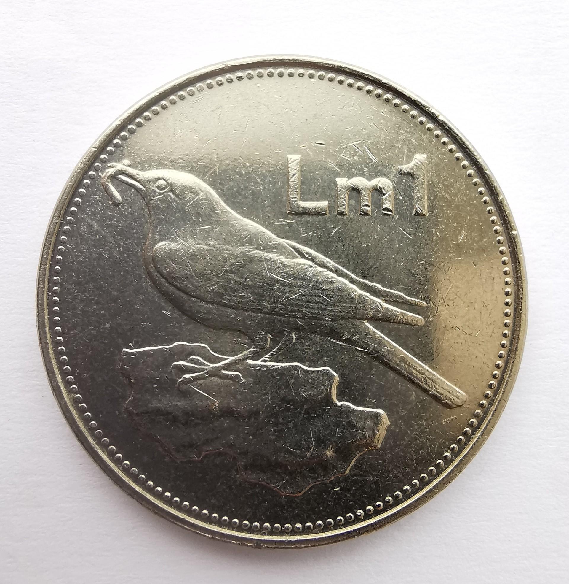 Malta 1 lira 1995