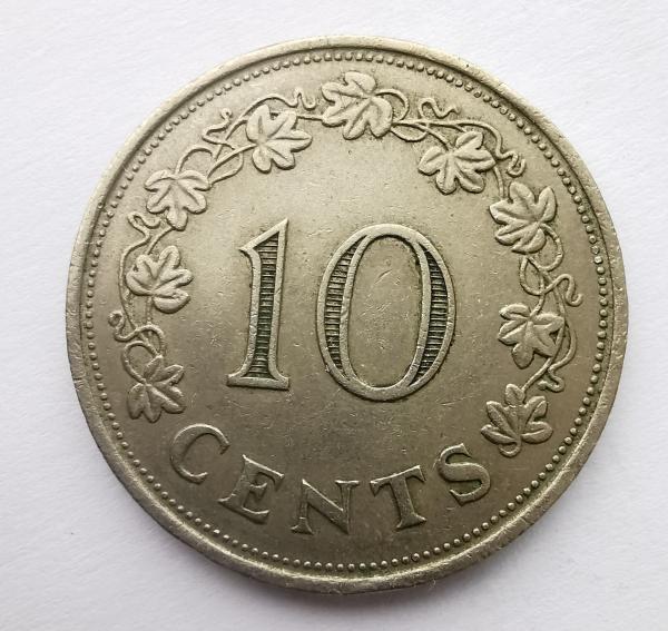 Malta 10 c 1972