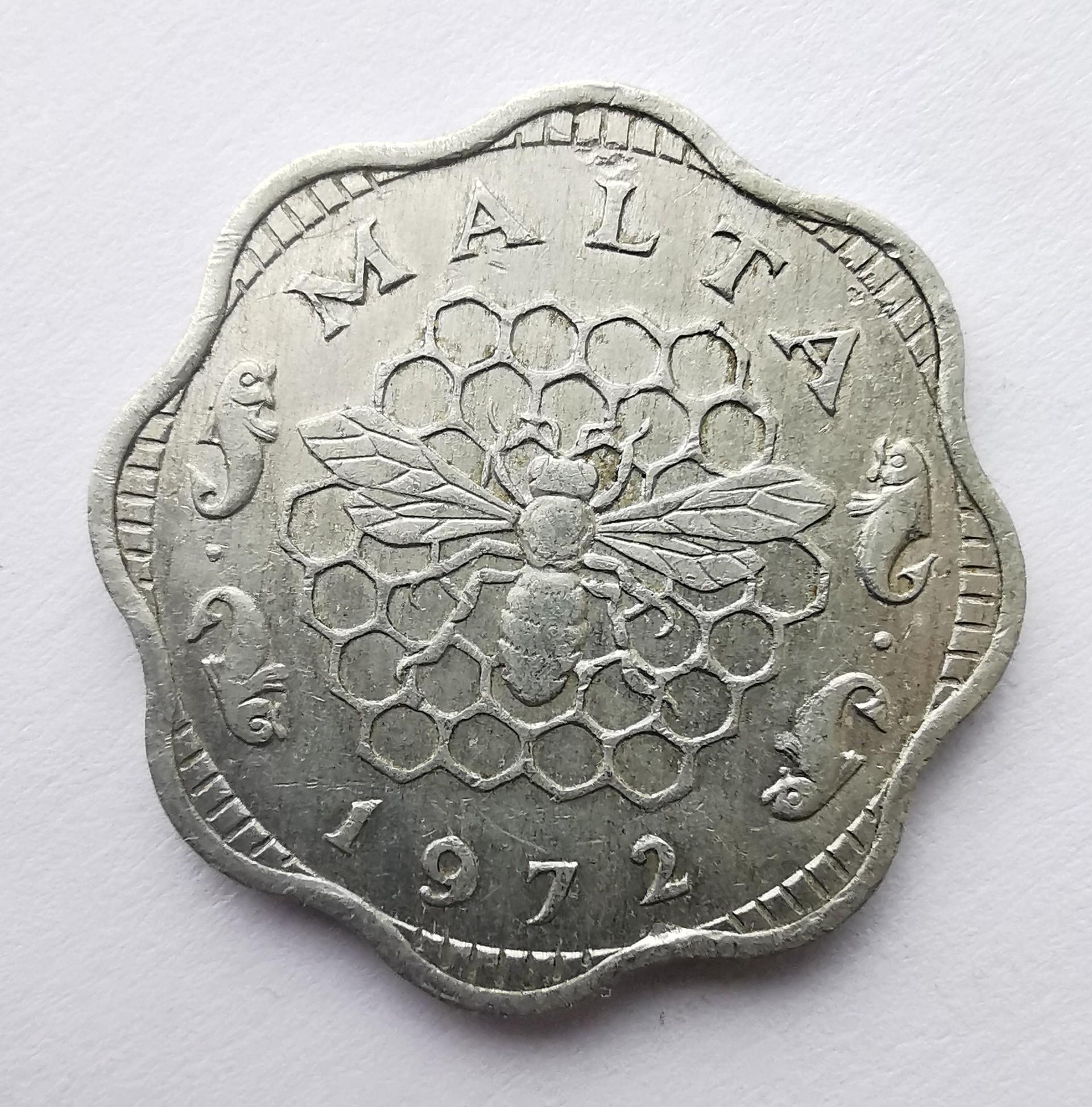 Malta 3 mils 1972