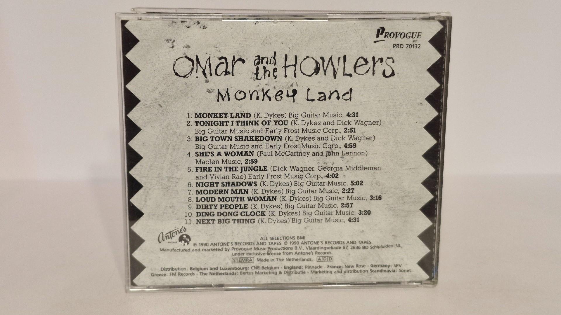 CD Omar And The Howlers – Monkey Land