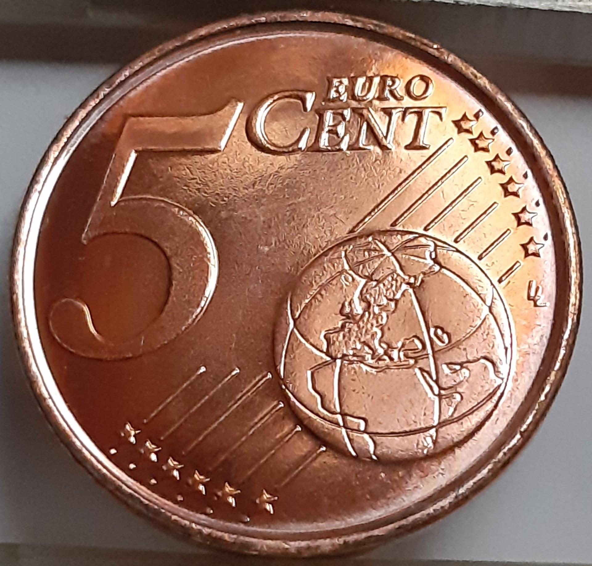 Belgija 5 euro centai 1999 BU KM#226 (7969)