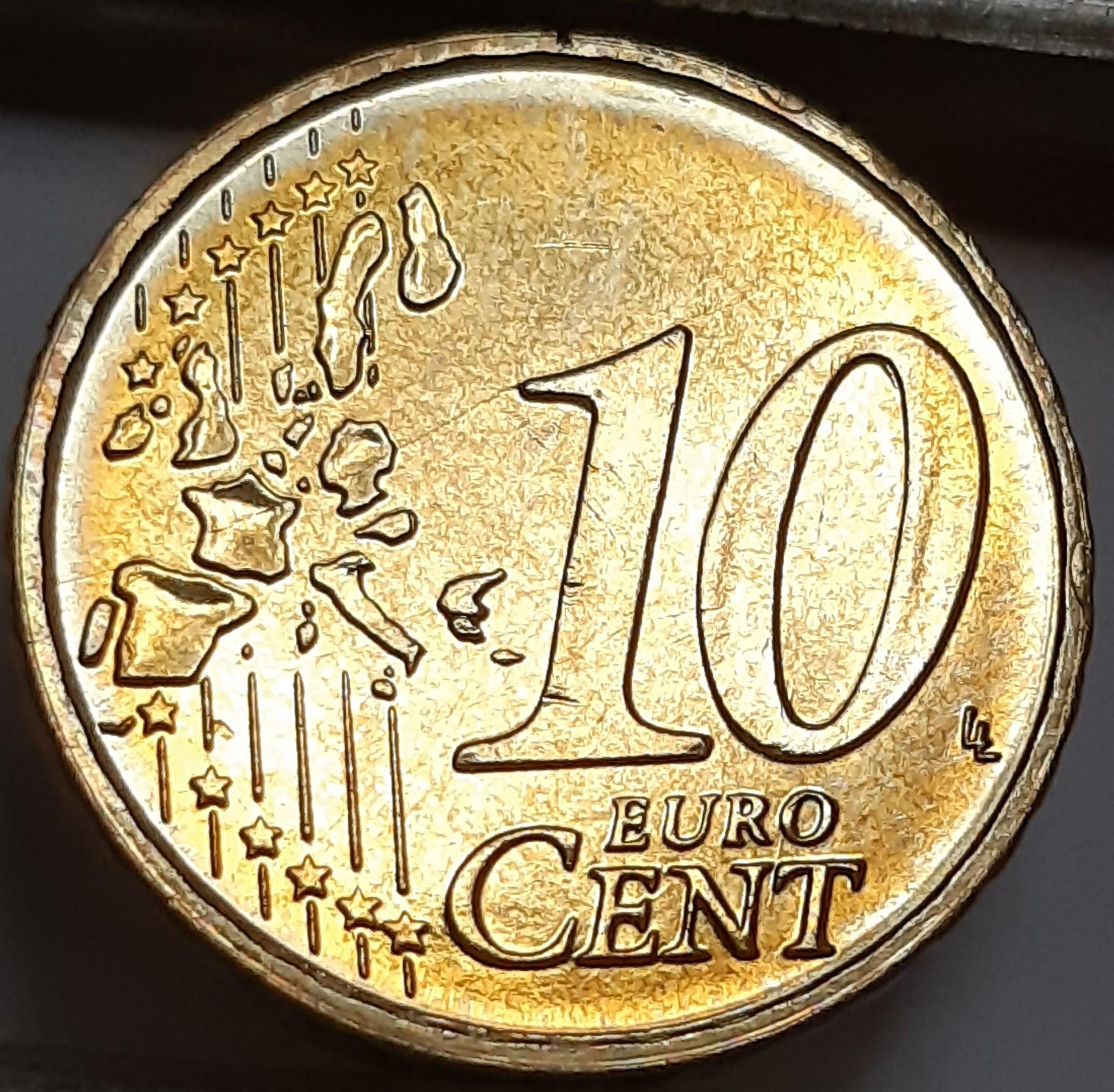 Belgija 10 euro centų 2001 KM#227 (7970)