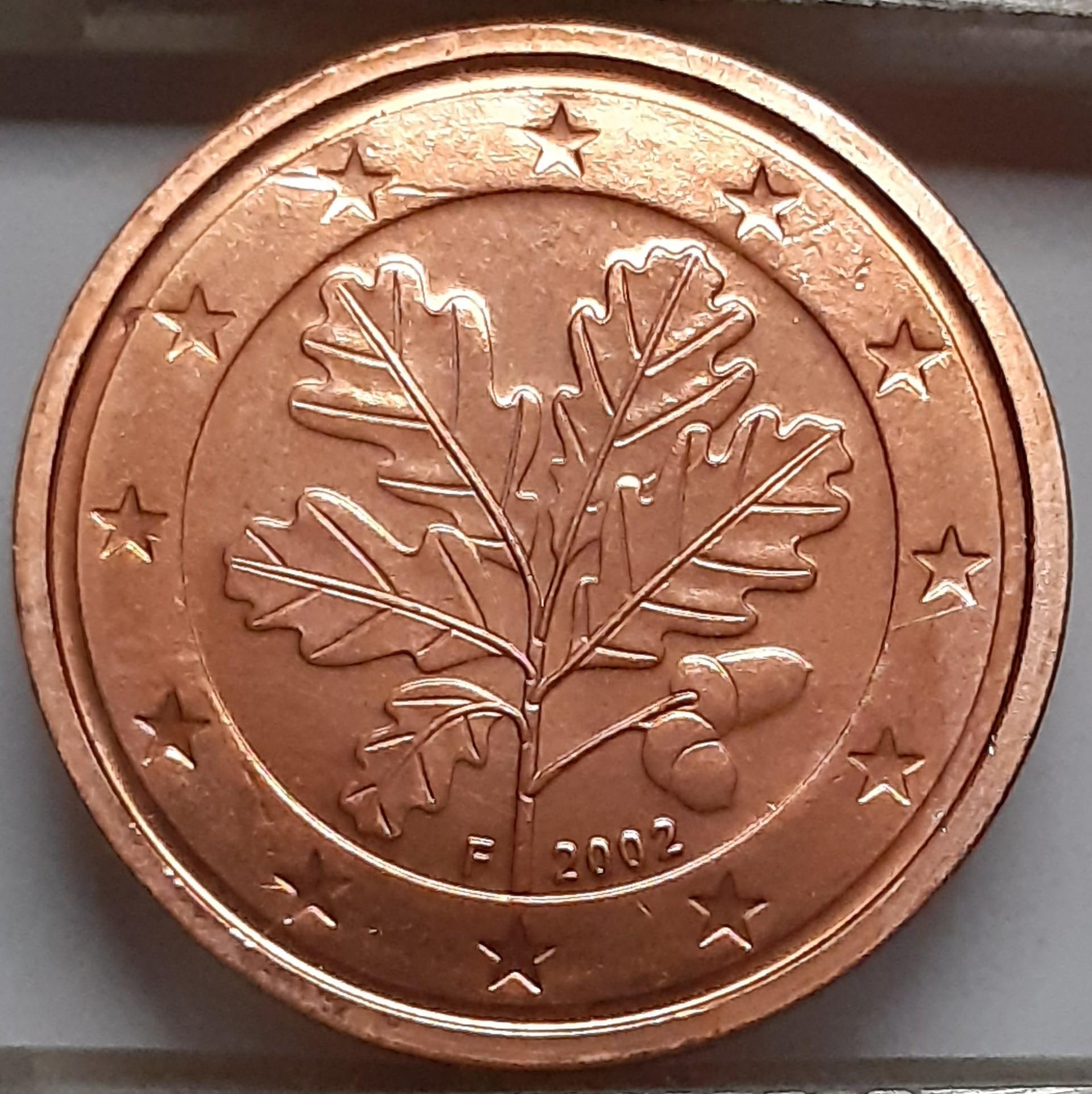 Vokietija 2 euro centai F 2002 KM#208 (7976)